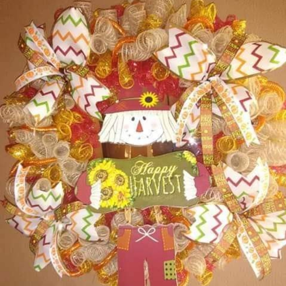 Harvest Blessing Handmade Wreath
